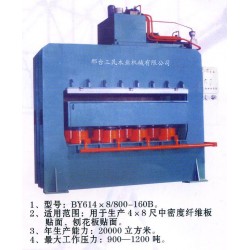三聚氰胺貼面熱壓機(jī)價格、型號、用途信息