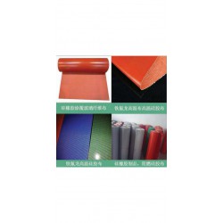 氟橡膠涂覆玻纖布，高溫布硅膠布，防火阻燃四氟布