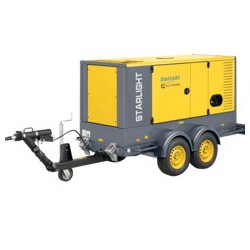 柴油發電機組西安星光4006843006|想買實惠的移動拖車柴油發電機組就來星光動力