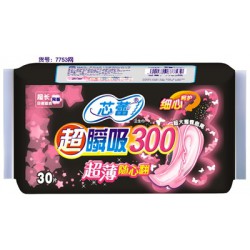 新豐紙業(yè)供應好用的芯蕾超瞬吸衛(wèi)生巾|浙江衛(wèi)生巾護墊