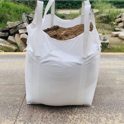 出口韓國日本集裝袋包裝現場 防變形拉筋噸袋