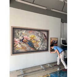 全自動新農(nóng)村墻面廣告宣傳彩繪機(jī)3d高清店鋪室內(nèi)裝修圖案