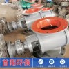 內(nèi)徑600*600不銹鋼關(guān)風(fēng)機(jī)星型卸灰閥法蘭連接方式