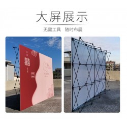 西安快展架|西安麗屏|易拉寶|西安海報架,拉網展架.折疊展架