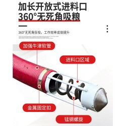 下鄉收糧 工地抽灰 進口加厚螺旋吸糧機