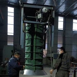 罐車干粉庫(kù)側(cè)卸灰機(jī)散裝水泥裝車機(jī)伸縮散裝機(jī)