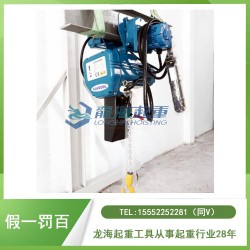 大型發動機吊裝用KD-2M進口環鏈電動葫蘆,低噪音